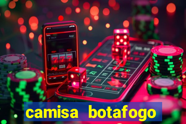 camisa botafogo plus size